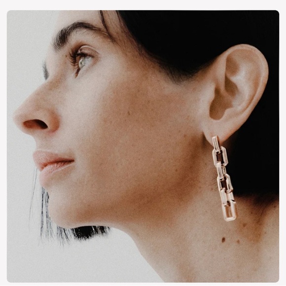 Eddie Borgo Jewelry - Eddie Borgo Supra Link Drop Earrings